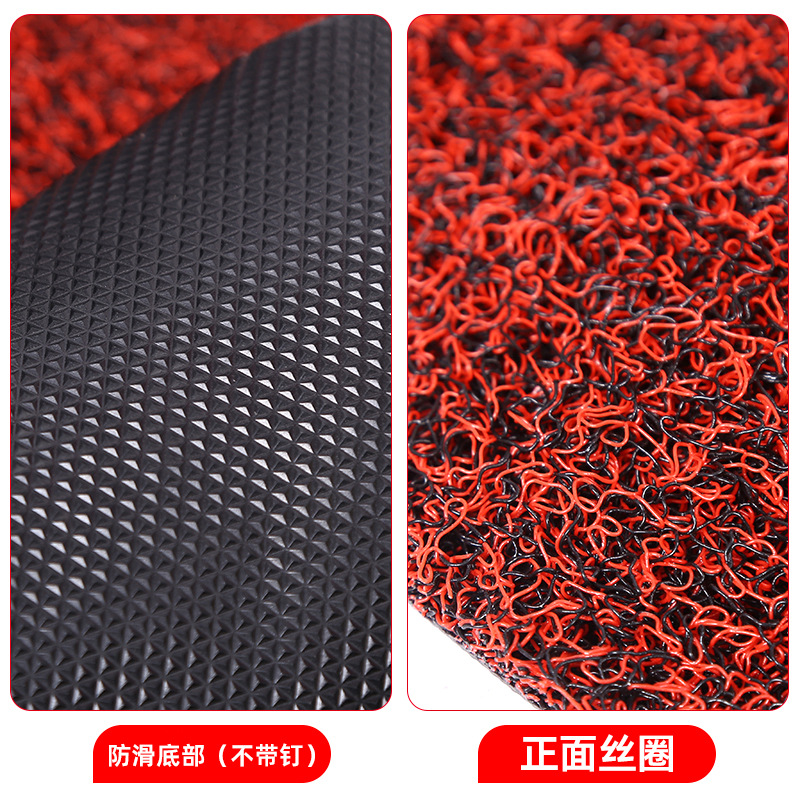 10mm Encrypted Nailless Wire Coil Car Hot Melt Wire Anti-Slip Foot Pad Pvc Large Roll Universal Foot Pad