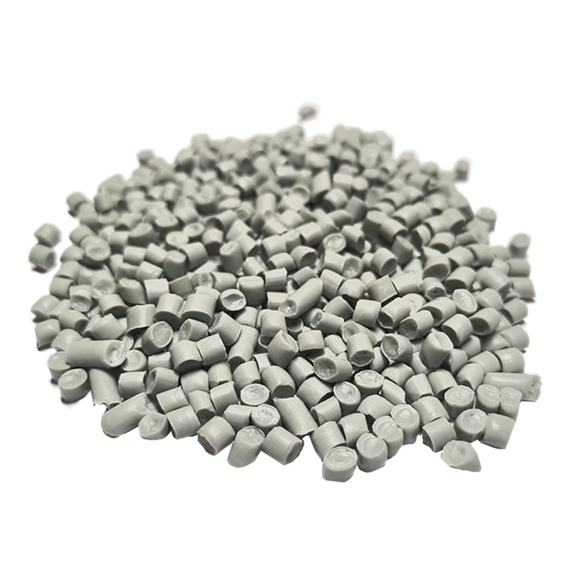 Manufacturer Wholesale High Impact Injection Molded Corrugated Pipe Pipe Extrusion Plate Material Regeneration Plastic Gray Ppr Particles