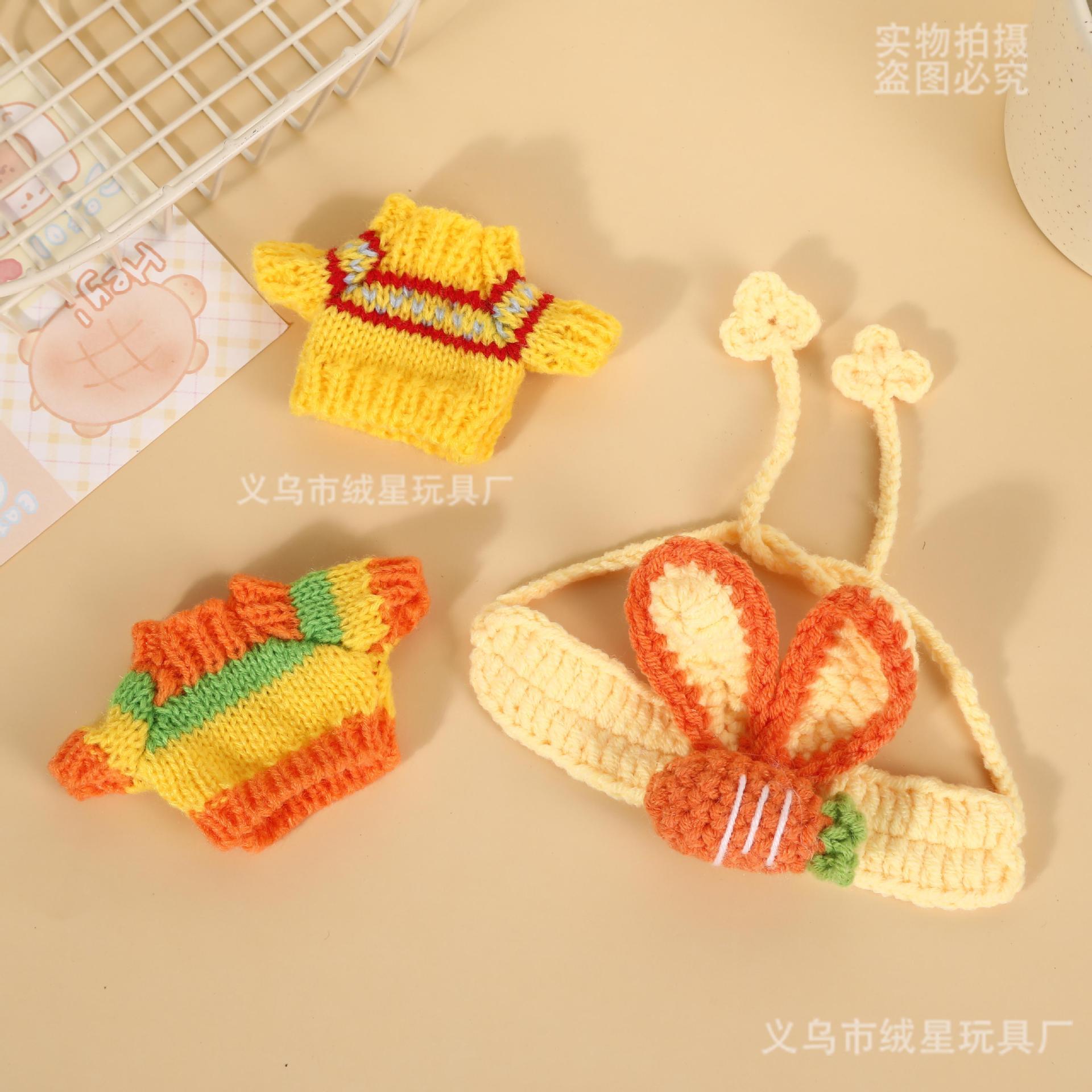 Кукла вест-хайленд 13 см, ручная работа, милый кролик