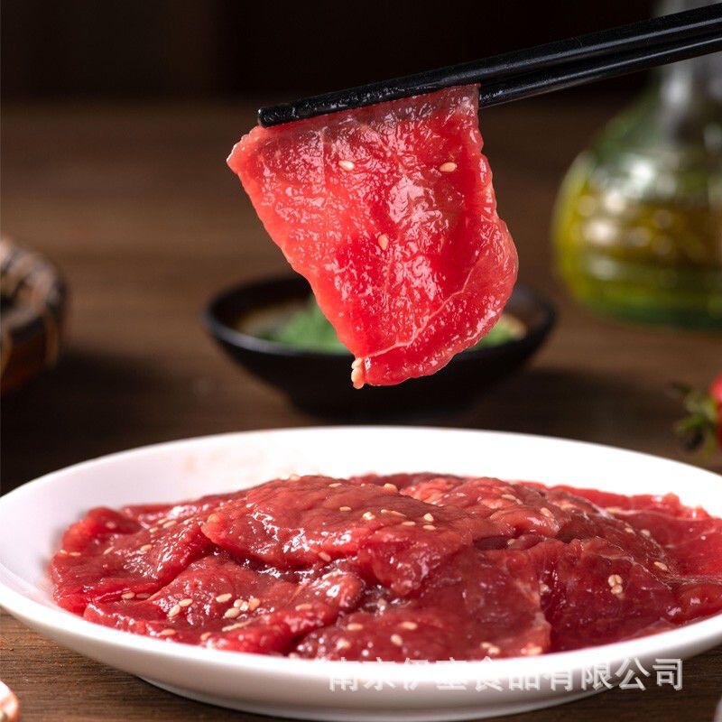 Shuhai Pulp-Free Tender Beef 150g Hot Pot Catering Semi-Finished Ingredients Wholesale Fresh Commercial Pre-Made Ingredients