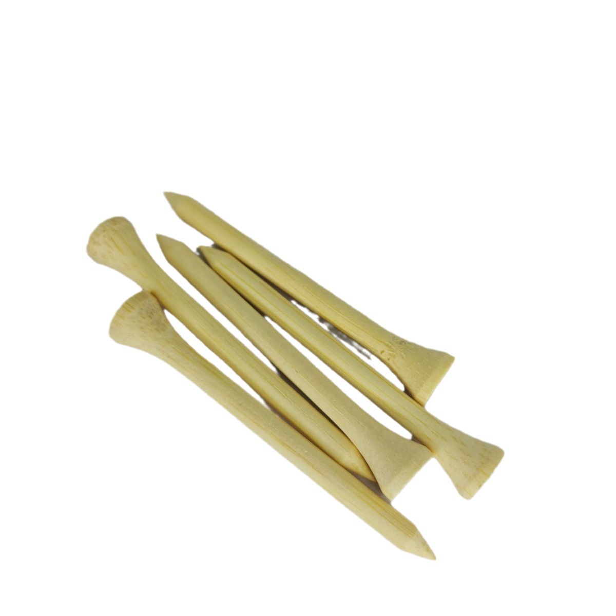 Manufacturer Supplies Golf Tee Golf Nails, Bamboo Nails, Bamboo Tee Can Be Printed with Logo Golf Nails