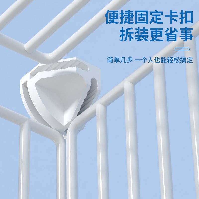 Bird Cage Parrot Cage Thickened Reinforced Large Villa Bird Cage for Cockatiels and Lovebirds with Breeding Box Assembly Piece Bird