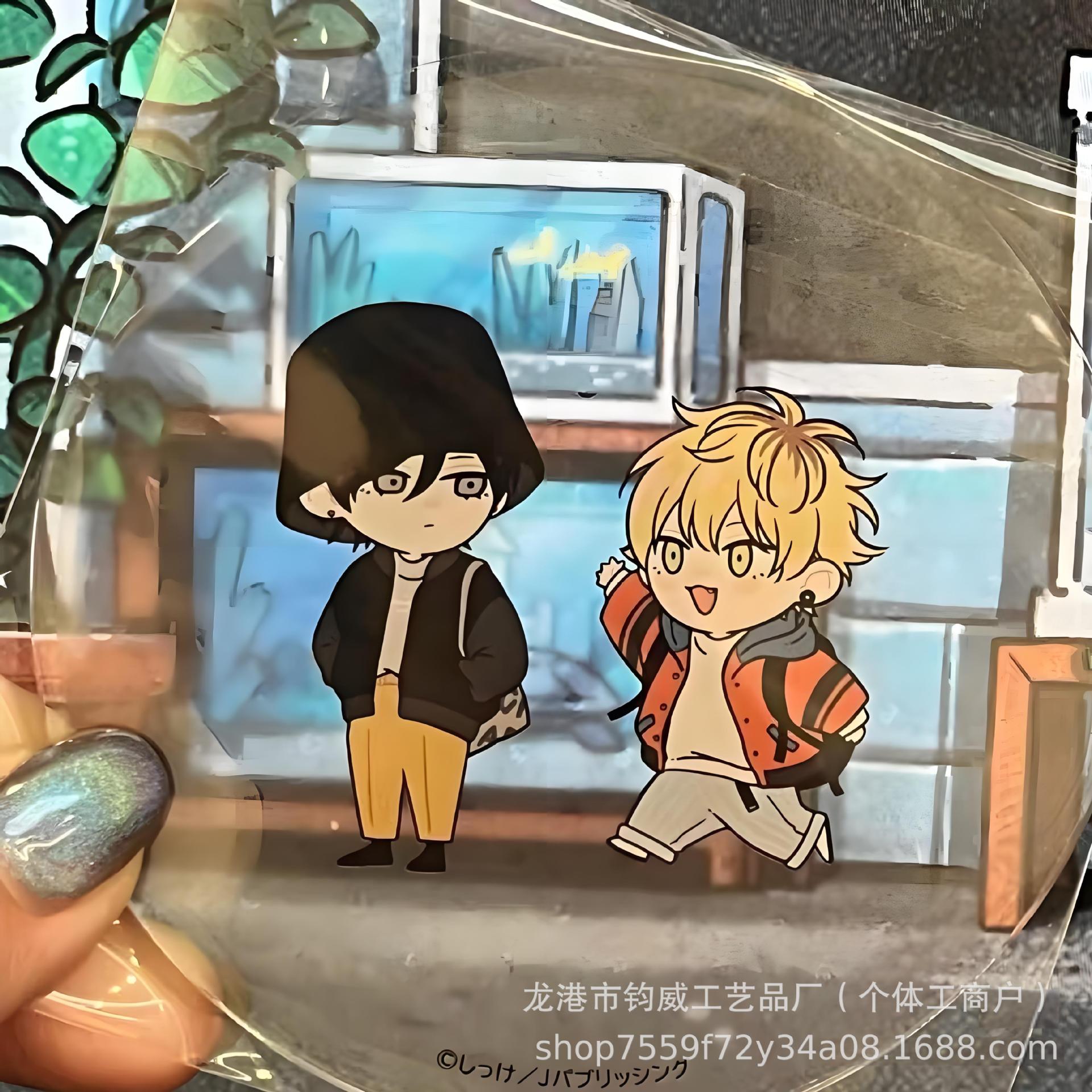 Fan-Made Anime Tableware Acrylic Two-Dimensional Creative Insulated Coaster Peripheral Desktop Decoration