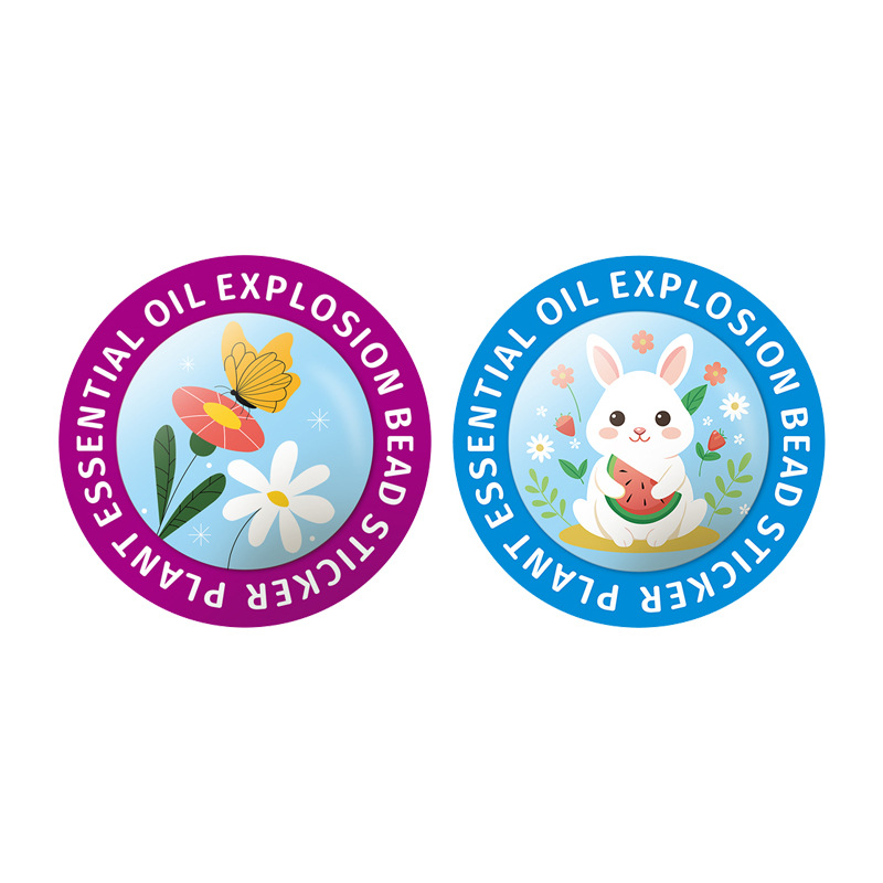 Four Explosive Beads Essential Oil Patch Pu Plant Essential Oil Anti-Mosquito Patch Mugwort Citronella Anti-Bite Baby and Kids Bite Patch Wholesale