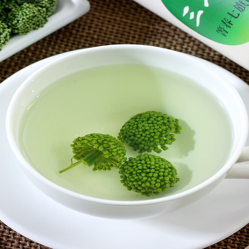 Seasonal New Goods Panax Notoginseng Flower Chinese Medicinal Materials Panax Notoginseng Pollen Yunnan Wenshan Bulk Three-Year Tianqi Flower Tongluo Tea Wholesale