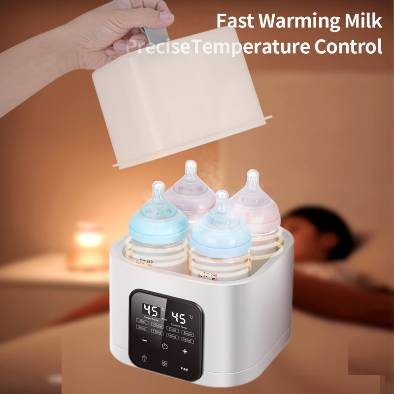 New household large-capacity multi-function milk warmer with remote control disinfection and warm milk two-in-one constant temperature hot milk warmer