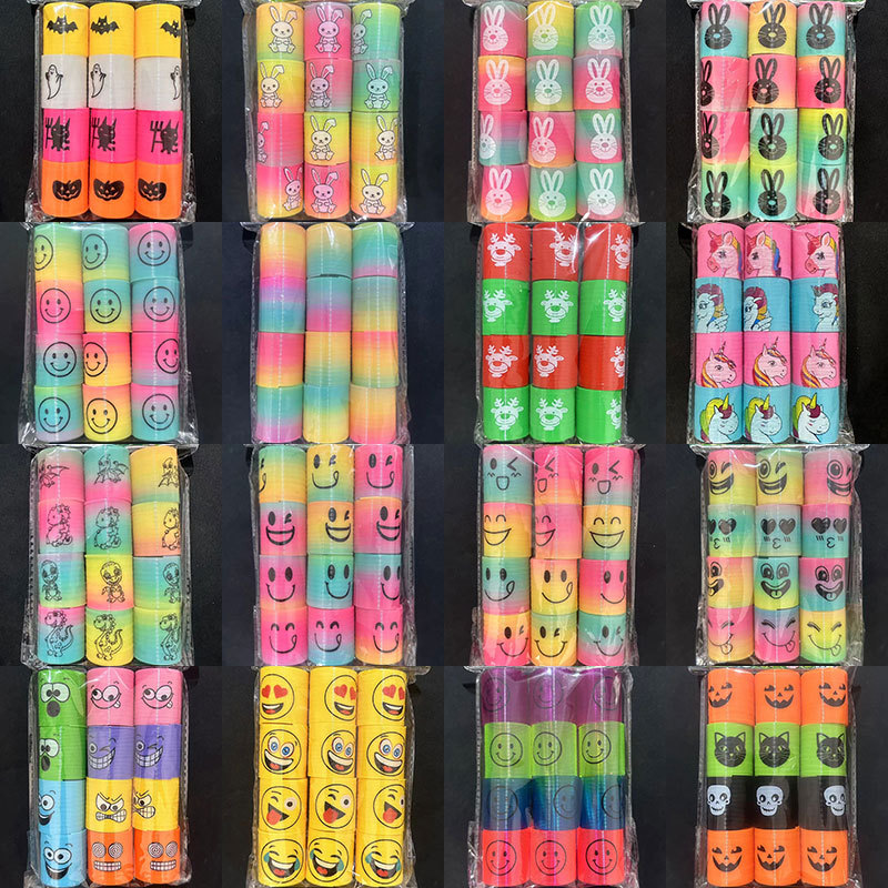 Кросс-Бордер Хит Продаж Мини Радужный Круг Детский Весенний Круг Магический Круг Многоуровневый Круг Подарок на Рождество Хэллоуин