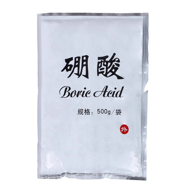 Liangfeng Medical Boric Acid Powder Disinfectant Powder with Boric Acid Solution to Repel Mud and Remove Ear Mites Bagged 500g Potato Cockroaches