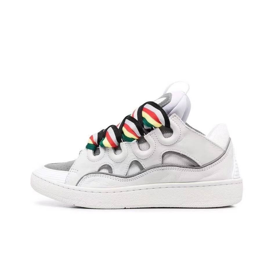 Japanese, Korean and Hong Kong Style Trendy Strappy Moral Training Shoes for Men Ulzzang Retro Couple Casual White Shoes Jogging Shoes for Women