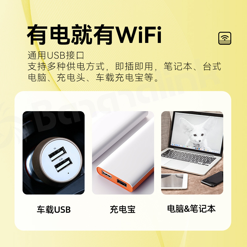 Brazil 150Mbps Hotspot Wifi Dongle Usb Card Black Accompaniable WiFi