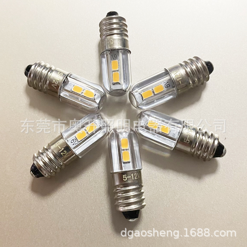 T10 Led Equipment Light T3-1/4Led Bulb T10 Led Lighting Bulb E10 Led Indicator Bulb