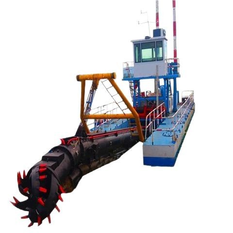 Dredging Tug Suction Boat 6inch Tug-Suction Dredger Sludge Cleaning Machinery Sand Pumping Dredging Equipment Reclamation