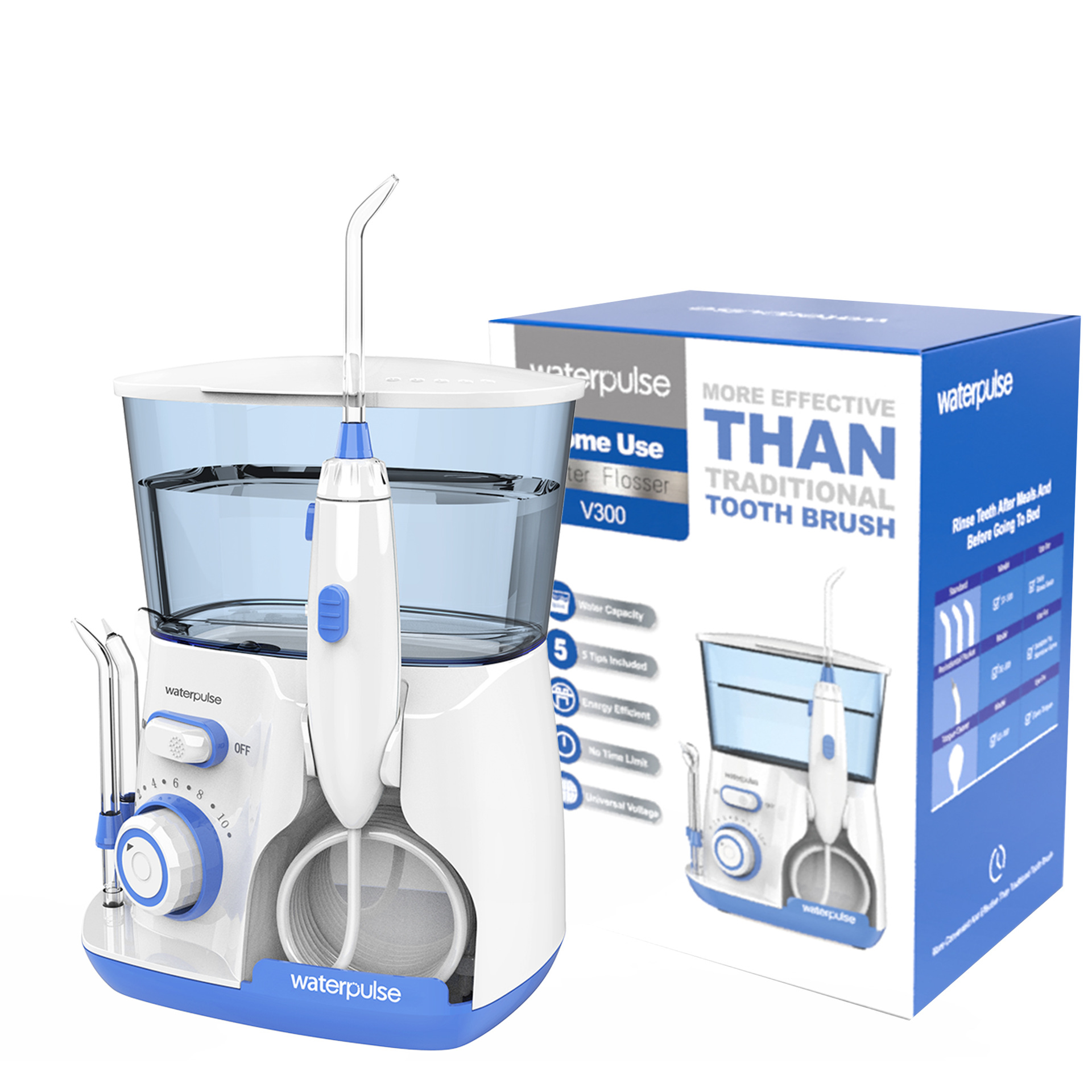 Amazon Cross-Border Waterpulse Teeth Rinser, Household Electric Water Flosser, Tooth Cleaner