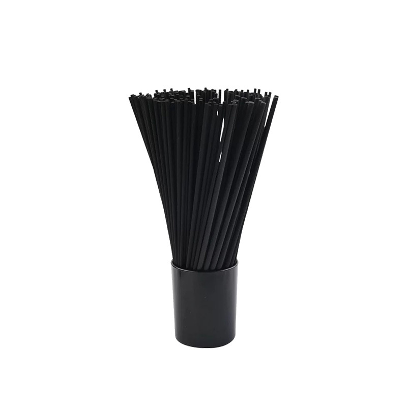 Fireless Aroma Fiber Sticks, Diffuser Strips 3mm Perfume Evaporation Strips, Black and White Aroma Rattan Sticks