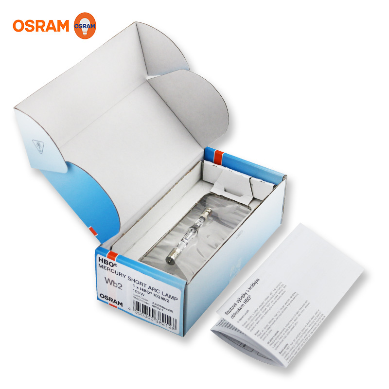Osram Hbo103W/2 Microscope Bulb Olympus Nikon Light Source Osram Short Arc Mercury Lamp