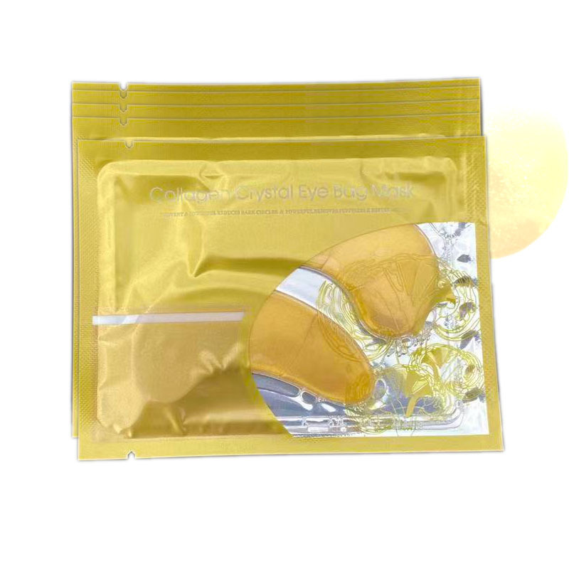 Cross-border e-commerce foreign trade English gold eye mask eye mask moisturizing eye crystal eye mask wholesale