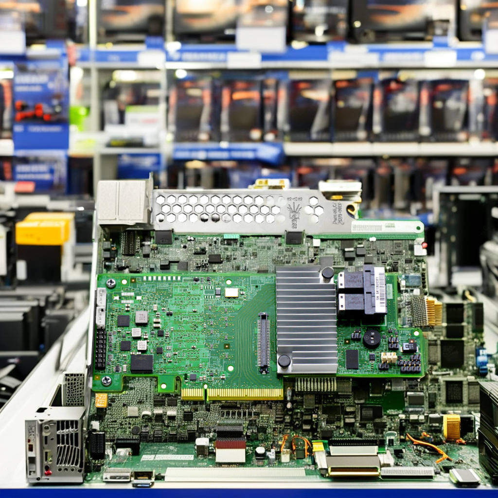 Large-Scale Integrated Circuit Megaraid 9540-2m2 Sas/Sata Raid Controller Supports Raid