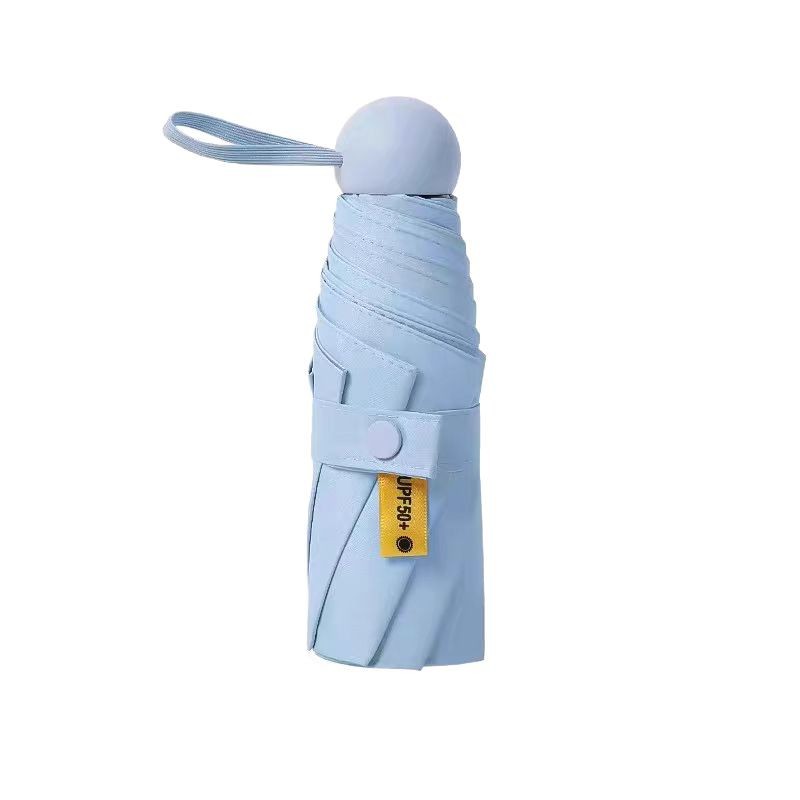 Mini Capsule Umbrella, Ultra-Light Portable Pocket Umbrella, Sun Protection Umbrella, Dual-Use for Sun and Rain, Customizable Wholesale Umbrella