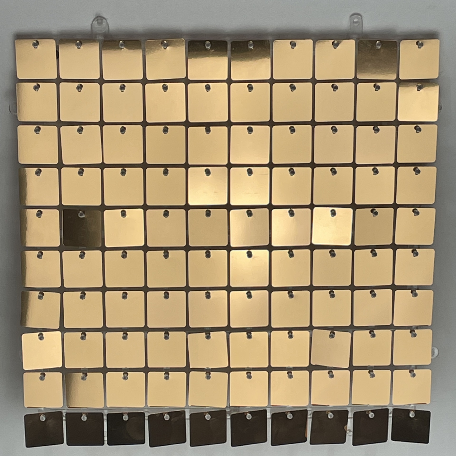 Square Wind Plate Wind Buckle Plate Sequin Grid Buckle-style Party Wedding Background Wall Interior Decoration Free Bottom Plate