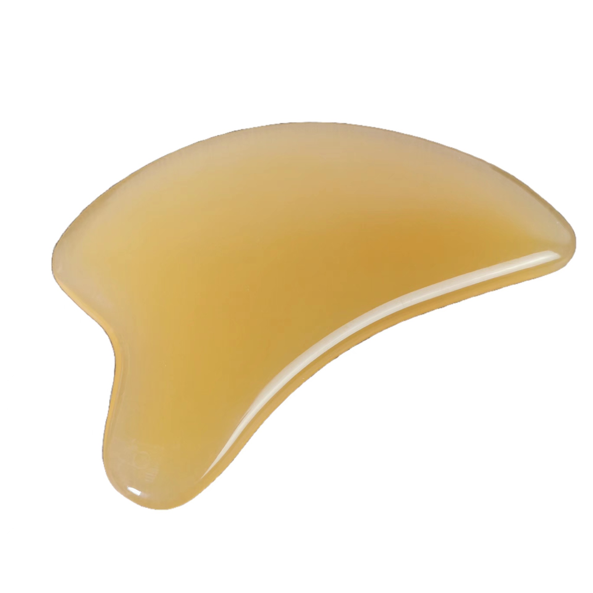 Imitation Horn Scraping Board Triangular Board Facial Meridian Acupoint Stick Eye Area Heart-Shaped Resin Massage Stick