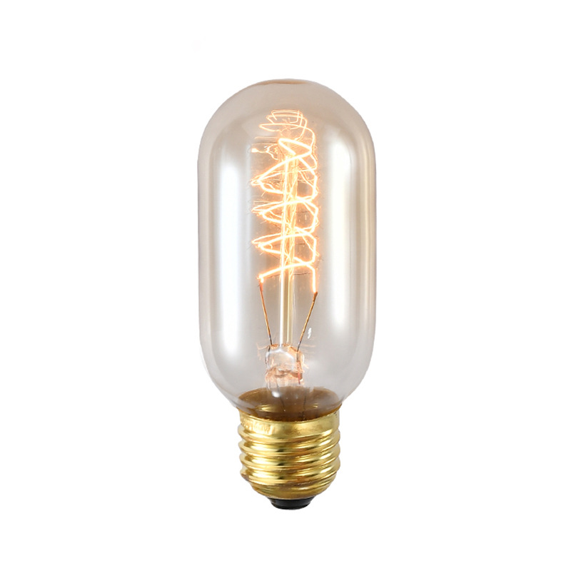 [T45 Wire Winding] Edison Retro Dimming Light Bulb American Industrial Style Country Scandinavian Magic Bean Chandelier Bulb