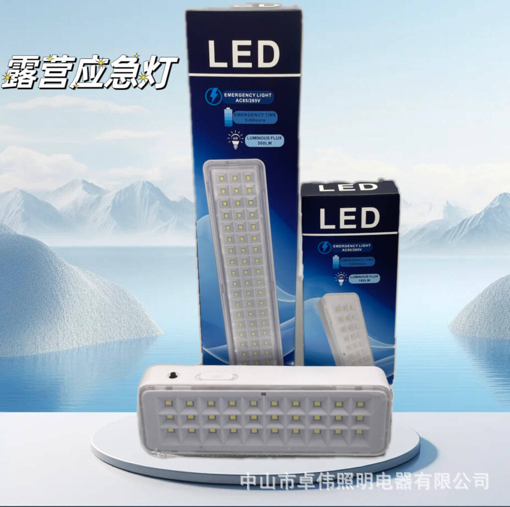 Popular Foreign Trade Led Emergency Light, High-Brightness Household Emergency Light, South American Plug, Customizable 30 Beads, 60 Beads Camping Light