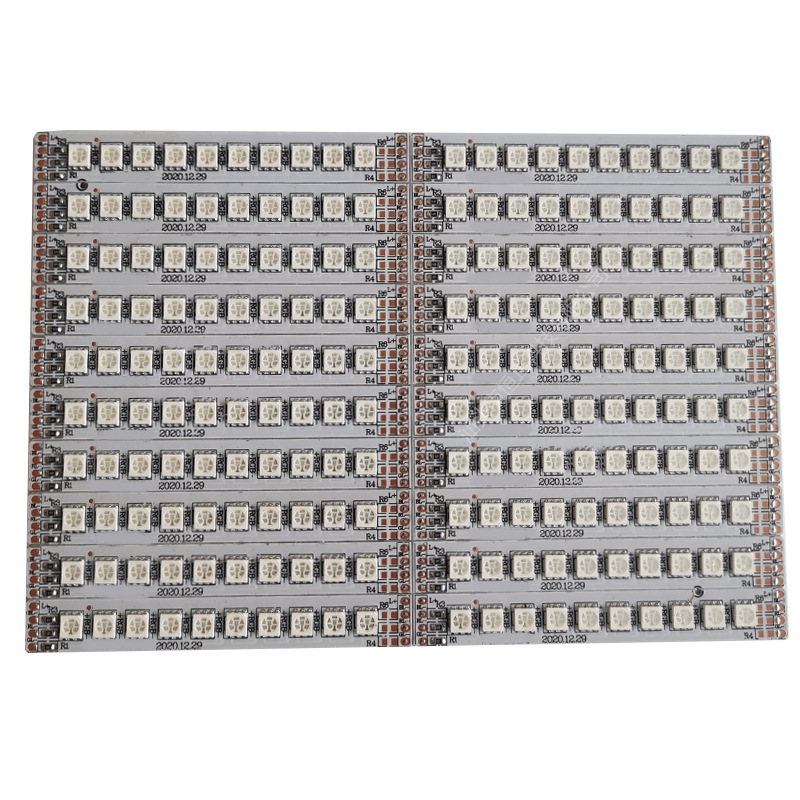 AC DC AC DC LED lighting aluminum substrate RGB warning flash lamp atmosphere light source circuit board development