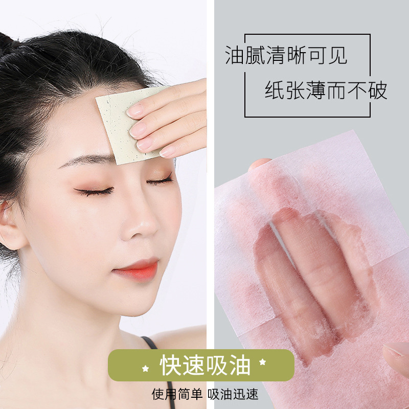 Oil Absorbing Paper Face 100 Green Tea Fragrance Skin Friendly Refreshing Face Makeup Oil Absorbing Paper Face Oil Absorbing No Makeup Absorbing