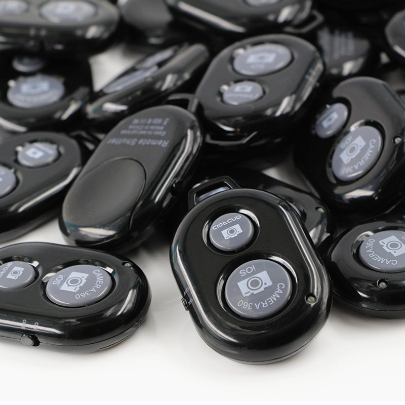 Factory direct wireless Bluetooth selfie Android \IOS system mobile phone selfie shutter remote control ebay