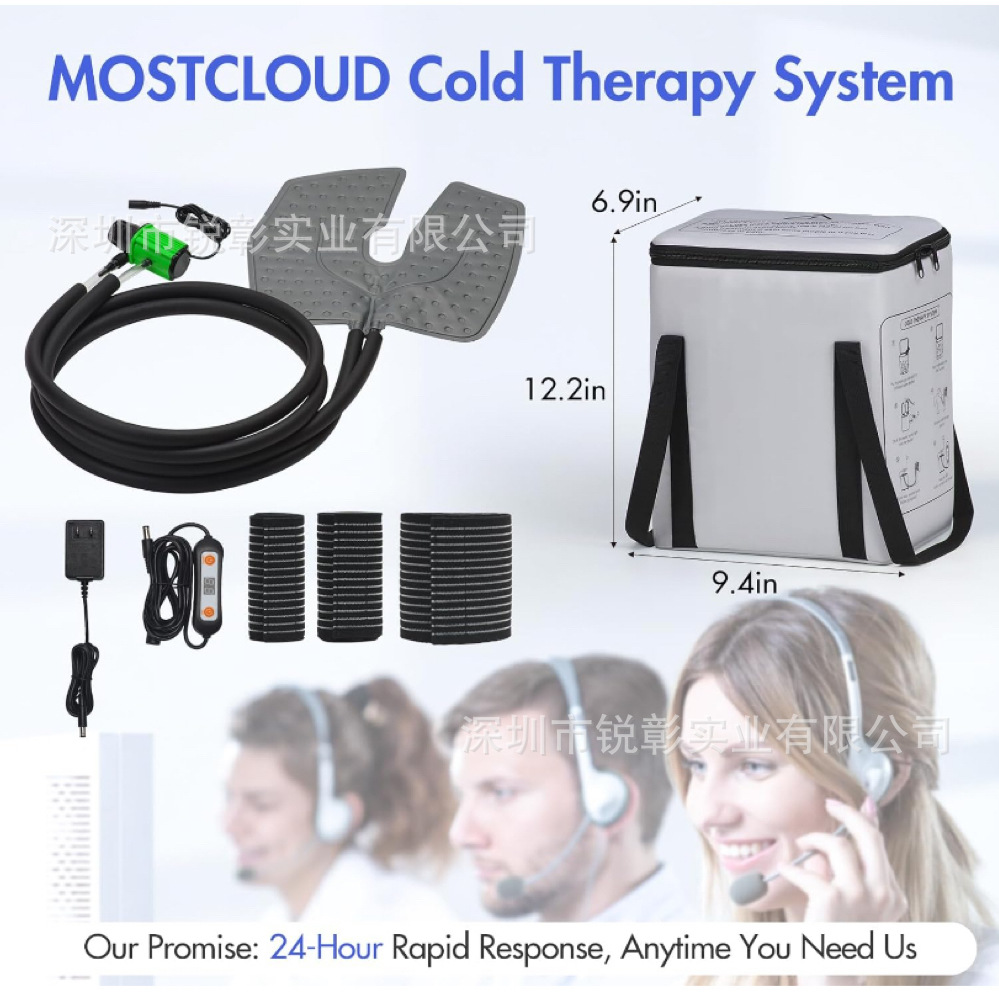 2025 Cross-Border Waterproof Cold Therapy System Cold Compress Machine Ice Compress Machine Outdoor Portable Water Circulation Knee Cold Therapy
