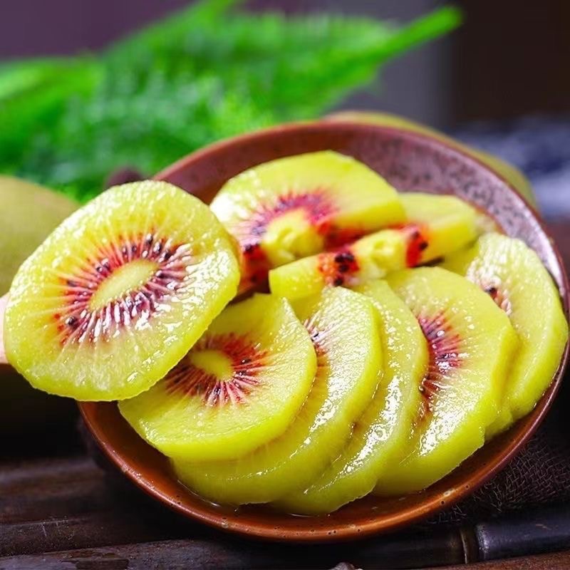 Authentic Sichuan Red Heart Kiwi Fruit 10 Whole Box Fresh Fruit Puree Kiwi 5 Wholesale Free Shipping 3 Pujiang Kiwi Fruit
