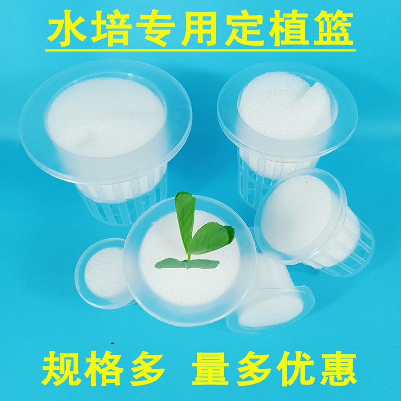 Hydroponic Plant Flower Planting Basket Round Deepened Vegetable Root Fixator Soilless Cultivation Equipment Hydroponic Plastic Carefully Selected