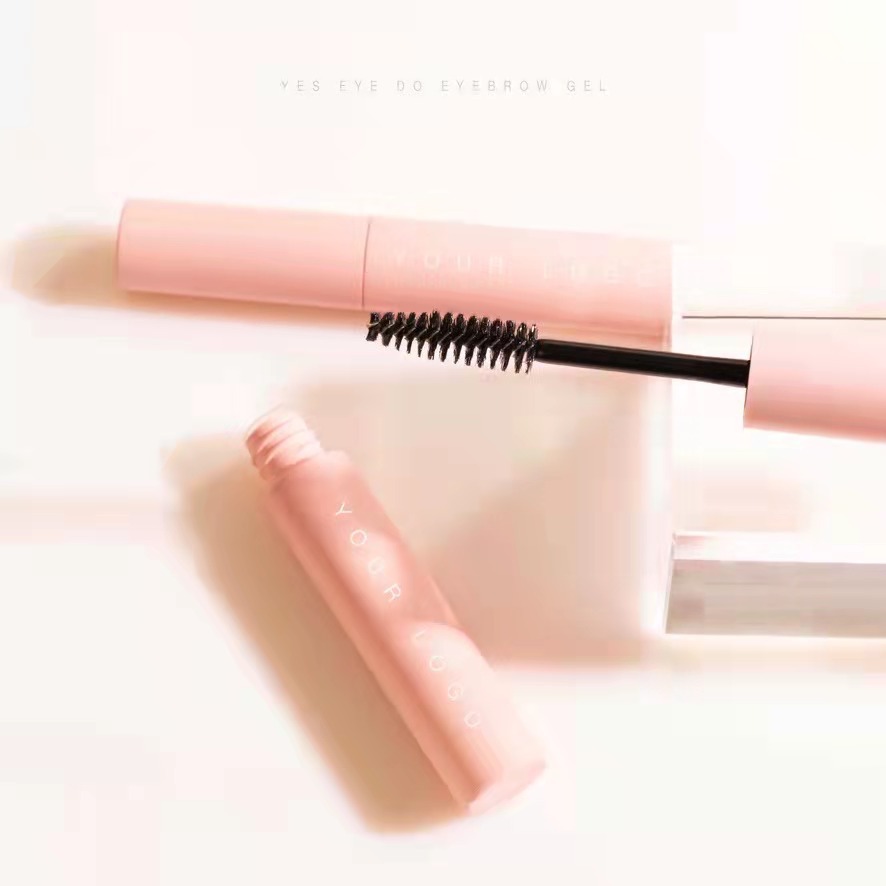 Stereotype eyebrow eyebrow glue finished semi-finished product logo printing small batch source manufacturers eyebrow paste cross-border Amazon