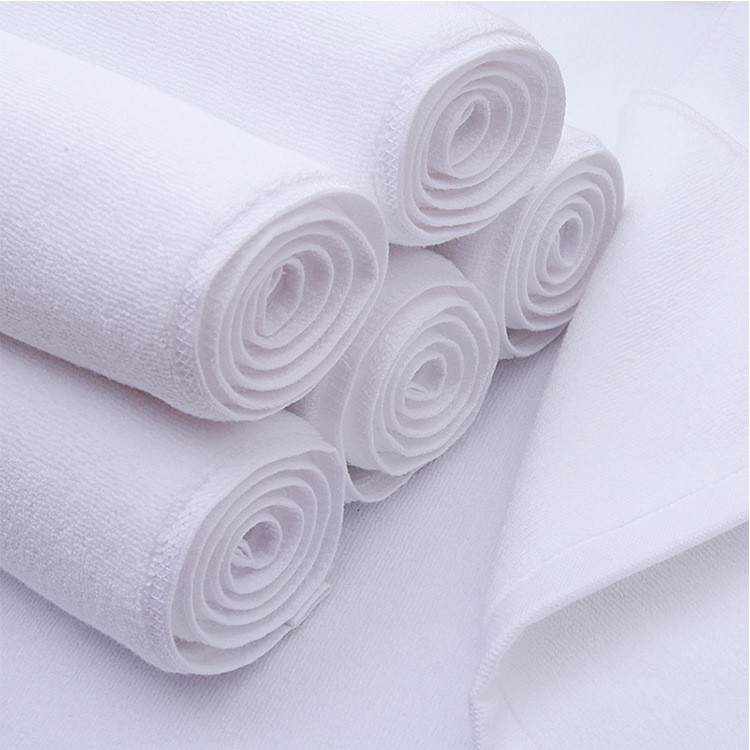 Floor Towel Hotel White Thickened Dense Floor Towel Towel Beauty Salon Sweat Steamed Cotton Bath Towel Floor Mat Foot Healing Towel