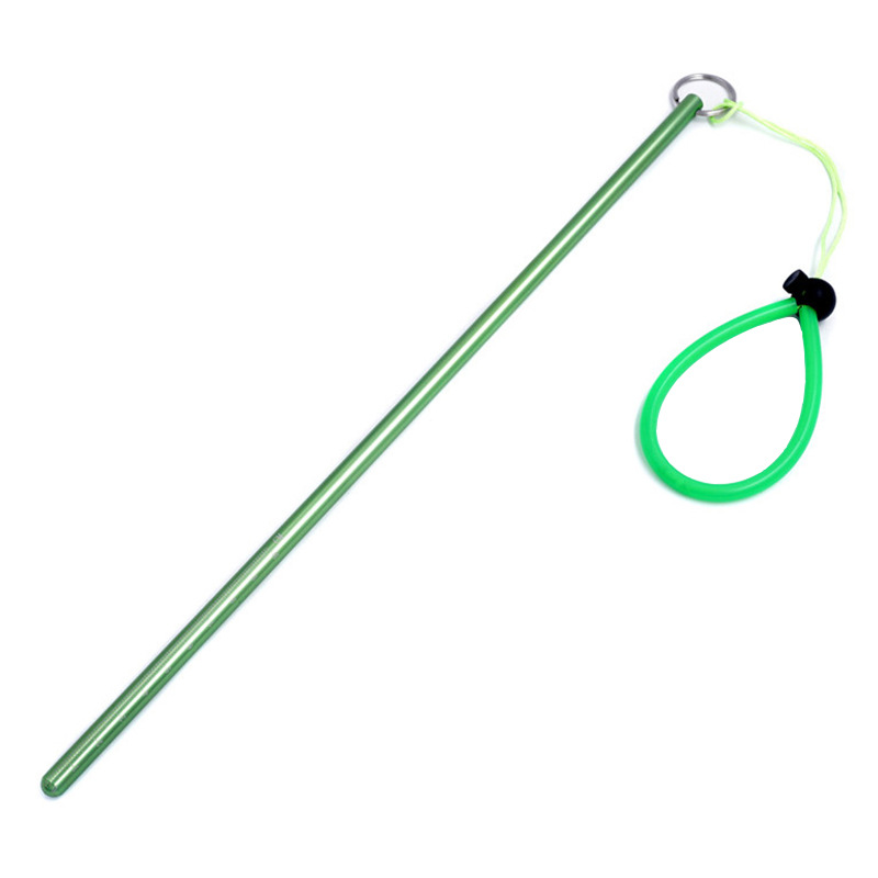 Warm heart price diving ding ding stick color underwater probe knock bottle solid aluminum alloy anti-corrosion non-hollow