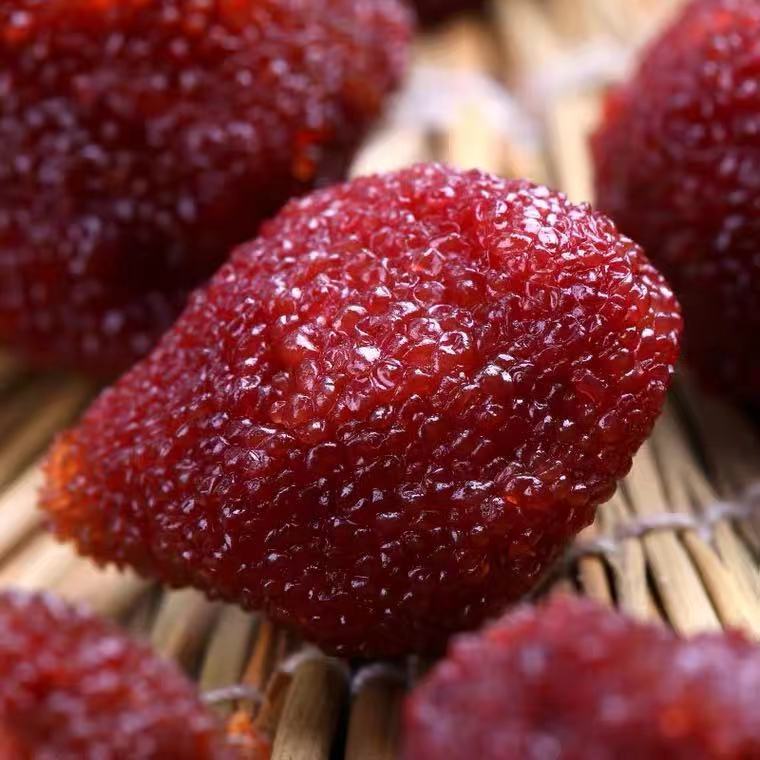 Baicaowei-Dried Bayberry 100g Candied Snacks Plum Meat Preserved Black Prune Meat Dried Fruit Delicious