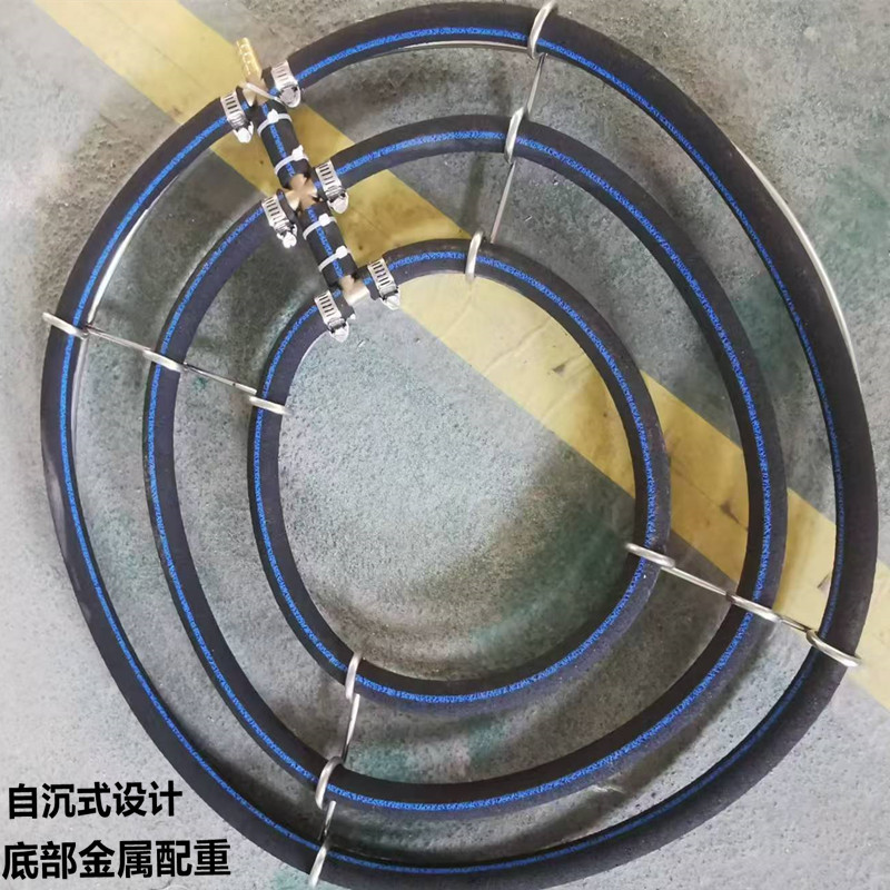 Wholesale Oxygen Ring Stainless Steel Nanotube Air Plate Aquatic Seafood Farming Bubble Stone Fish Tank Nano Aeration Plate