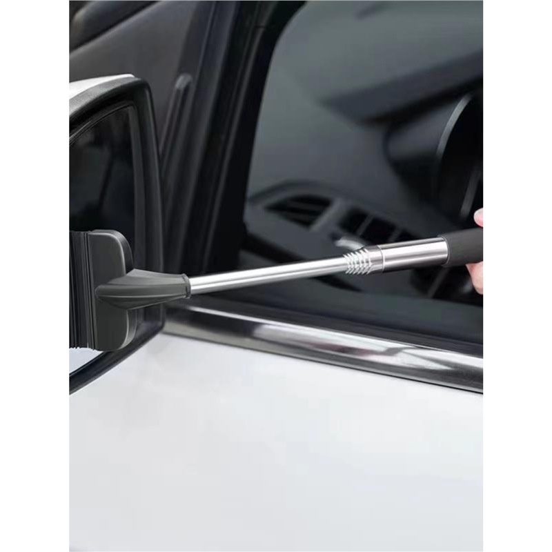 Дворник для автомобильного зеркала заднего вида, многофункциональный выдвижной дворник, щетка для мытья окон, очистка стекол от загрязнений и воды