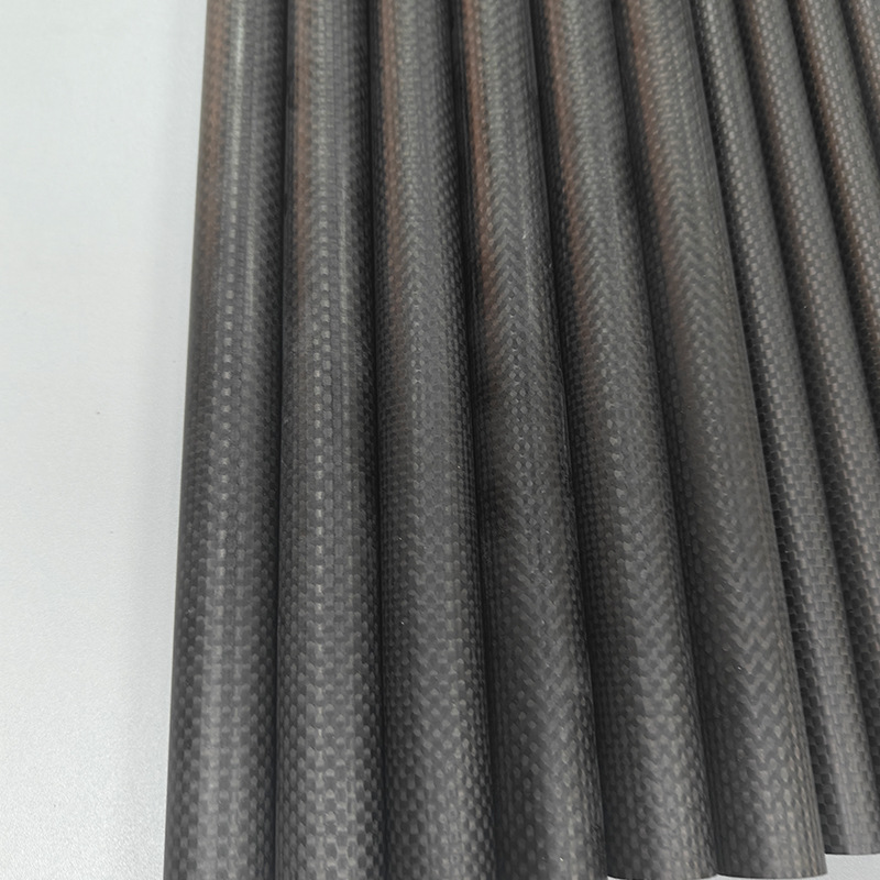 Matte Plain Carbon Fiber Tube 3K Lightweight High-Strength Drone/Bicycle Frame Corrosion-Resistant New Material