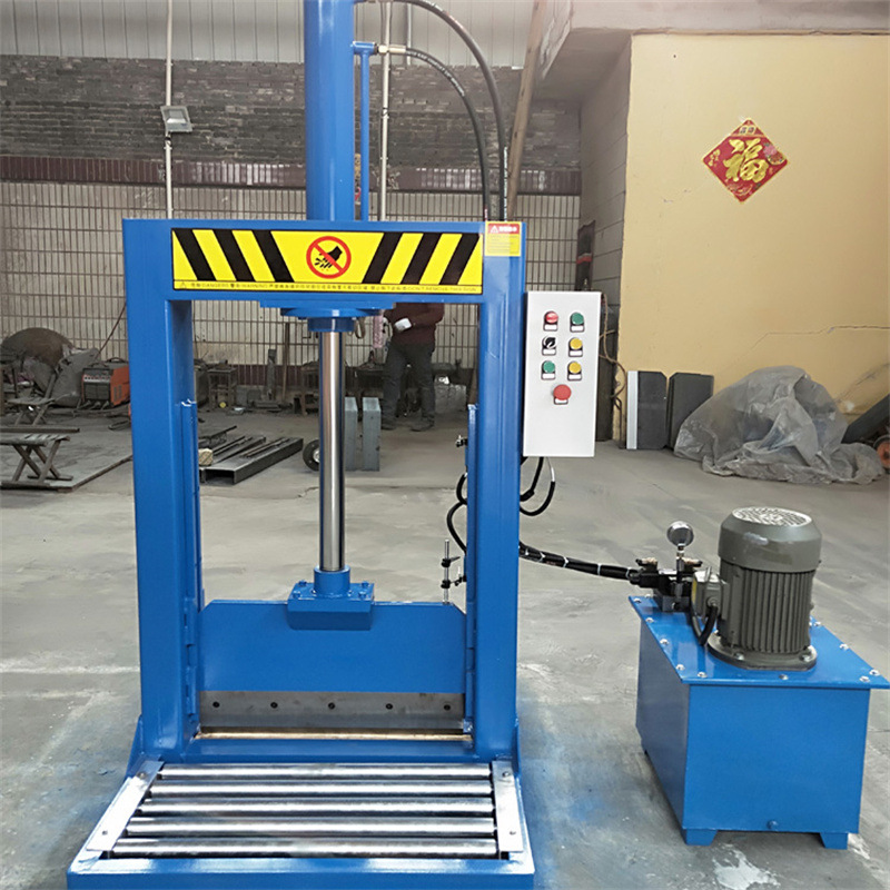 Vertical Hydraulic Rubber Cutting Machine Hydraulic Shearing Machine Plastic Rubber Cutting Machine Film Cutting Machine Hydraulic Shearing Machine