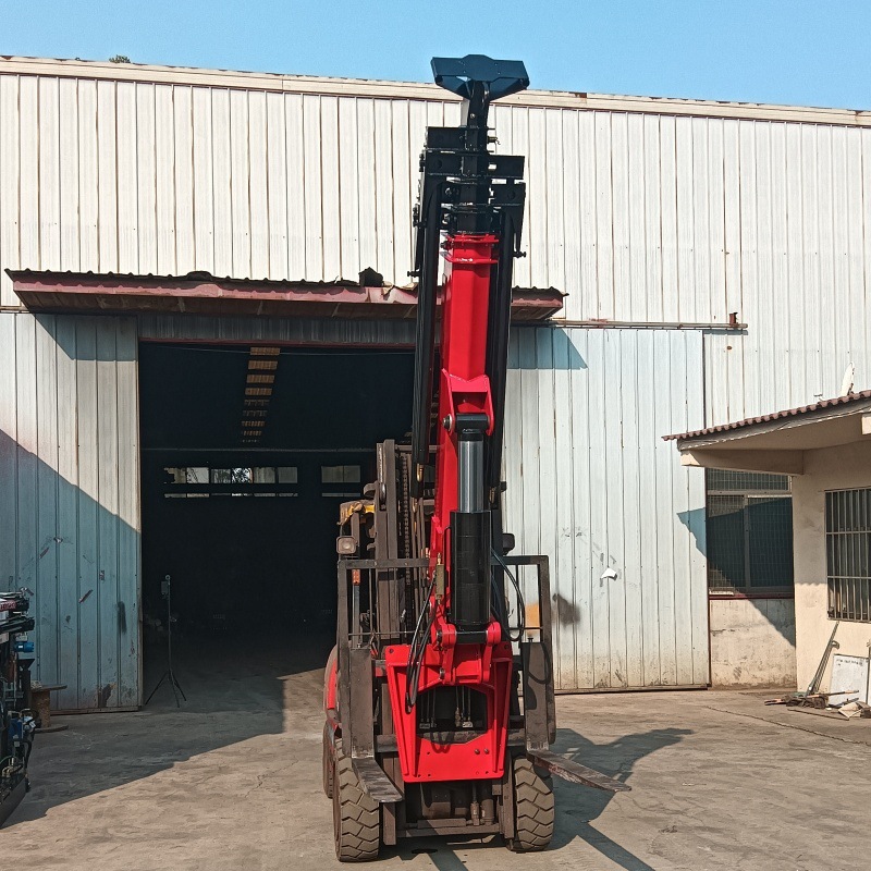 Forklift Accessories Forklift Boom Construction Site Forklift Front Fly Arm Telescopic Arm Forklift Crane