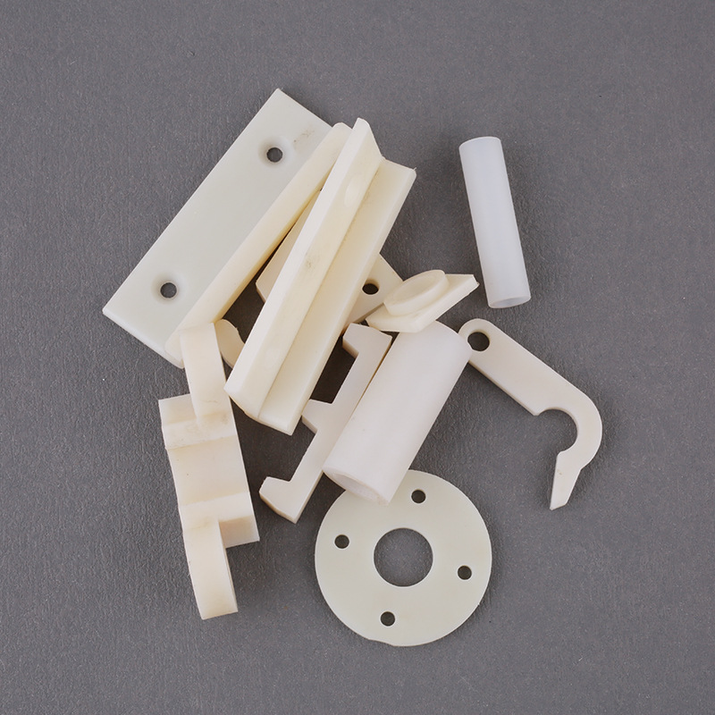 Nylon machined parts wear-resistant parts engineering machinery parts MC oil-bearing industrial and agricultural plastics MC nylon shaped parts