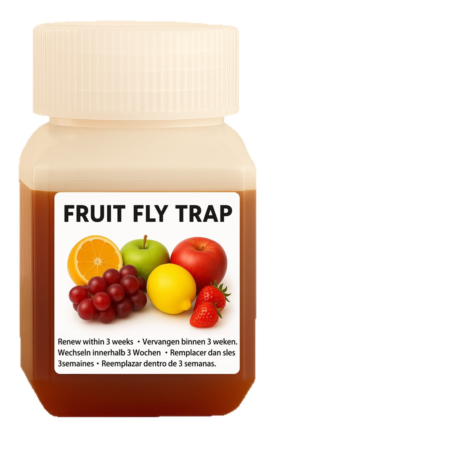 Fruit Fly Trap Bait Liquid Sticky Agent Engineering Equipment Home Indoor Restaurant Hotel Disinfection Attractant