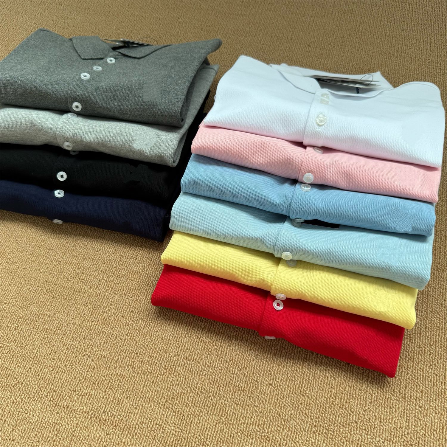 RL Ruff Pony Embroidered Five-grain Short-sleeved Polo Shirt Summer Women