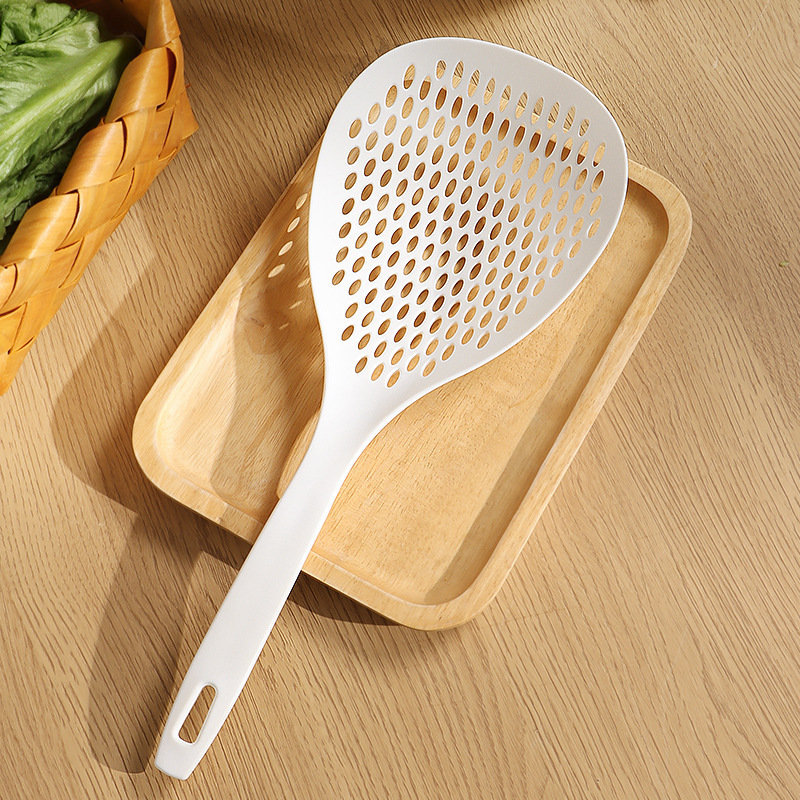 Japanese-style Colander Large Kitchen Large Size Fish Noodles Colander Large Drainer Household Long Handle Non-slip Round Drainer Drainer