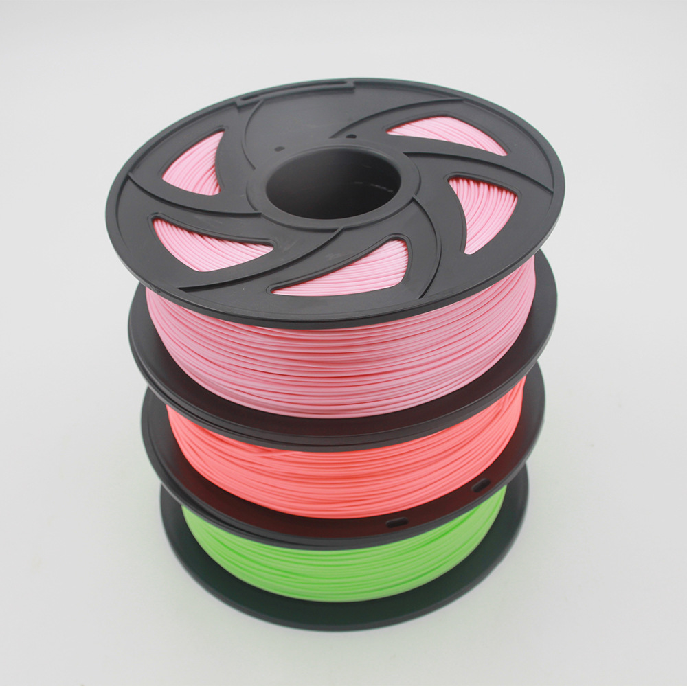 Factory direct supply neat roll TPU 3D printing consumables 1.75mm 3d printing silk consumables 1kg