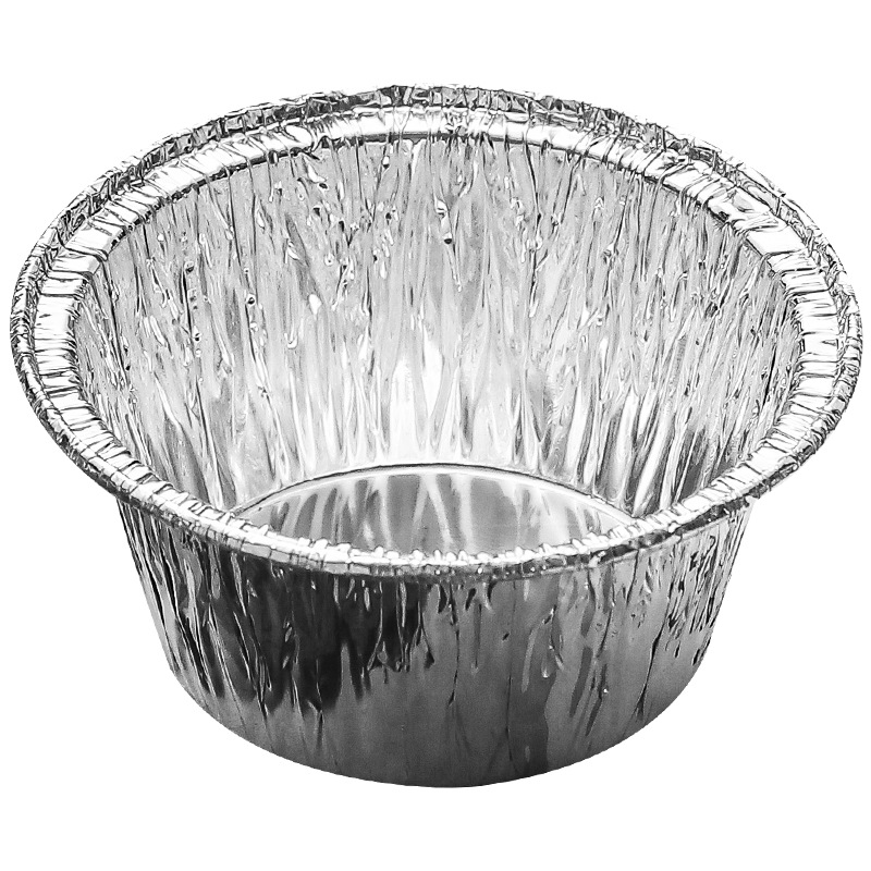 Egg tart tin paper holder egg tart mold tin paper shell cake cup baking mold Disposable egg tart bowl chrysanthemum Cup aluminum foil mold