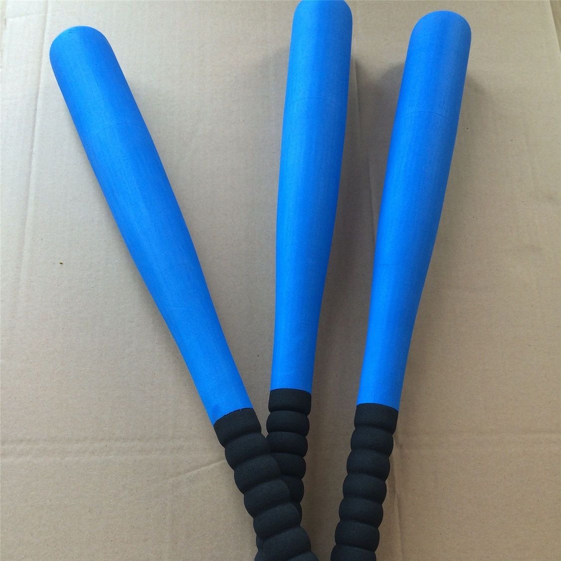 Factory wholesale Eva Ball stick 64cm stick soft sponge plastic handle kindergarten props teaching training Baseball
