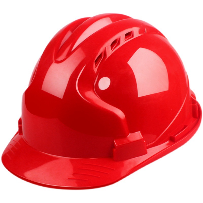 Fiberglass Safety Helmet Abs Thickeneded National Standard Construction Site Safety Helmet Breathable Anti-Smash Labor Protection Work Cap