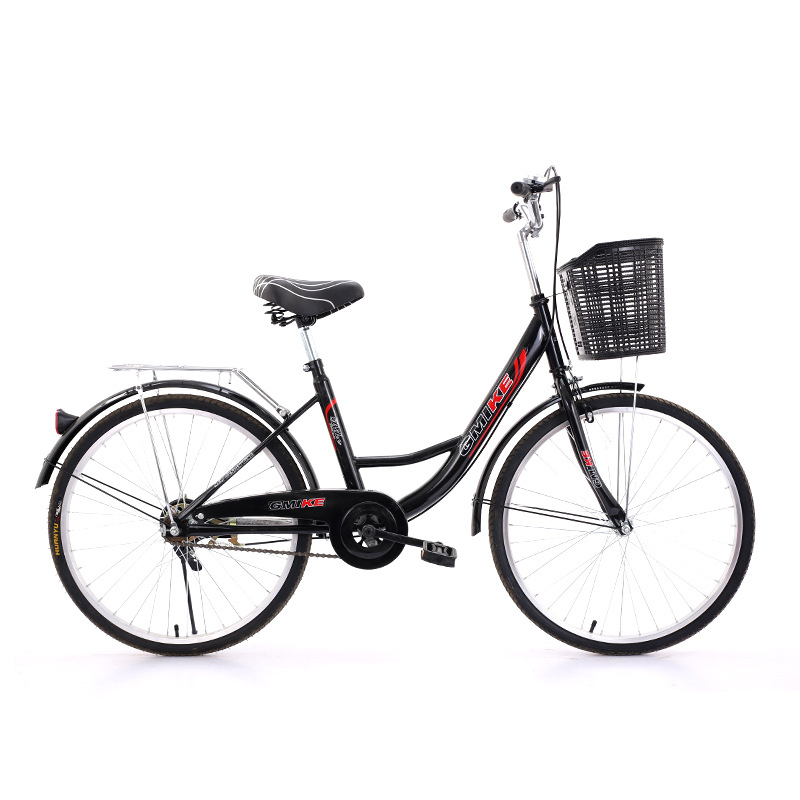 24inch Commuting Bicycle Worker Student Light Bicycle Men's and Women's Adult Free Inflatable 26inch Bicycle